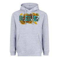 Heather Grey blessed Heavyweight Hoodie - texasbilliewilder