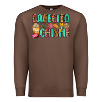 Chestnut cafecito y chisme Premium Sweatshirt - Zillion Design Studio