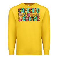 Lemon cafecito y chisme Premium Sweatshirt - Zillion Design Studio