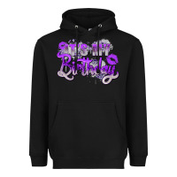 Black purple its my birthday Heavyweight Hoodie - Zillion Design Studio