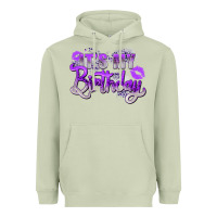 Matcha purple its my birthday Heavyweight Hoodie - Zillion Design Studio