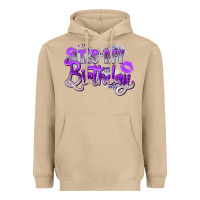 Mushroom purple its my birthday Heavyweight Hoodie - Zillion Design Studio