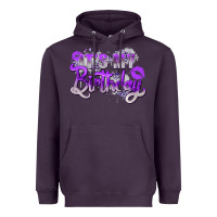 Plum purple its my birthday Heavyweight Hoodie - Zillion Design Studio