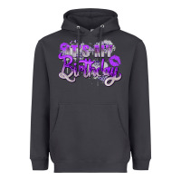 Smoke purple its my birthday Heavyweight Hoodie - Zillion Design Studio