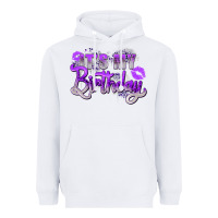 White purple its my birthday Heavyweight Hoodie - Zillion Design Studio