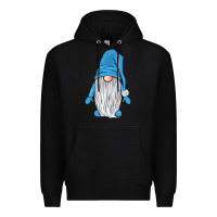Black winter gnome Premium Hoodie - JahusDesignShop