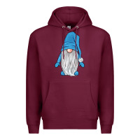 Burgundy winter gnome Premium Hoodie - JahusDesignShop