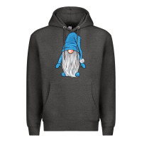 Charcoal Heather winter gnome Premium Hoodie - JahusDesignShop