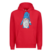 Red winter gnome Premium Hoodie - JahusDesignShop