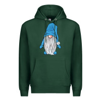 Sports Green winter gnome Premium Hoodie - JahusDesignShop