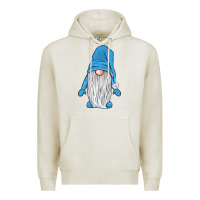 Oatmeal Heather winter gnome Premium Hoodie - JahusDesignShop