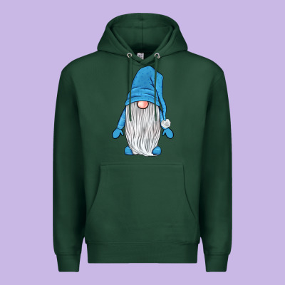 Winter Gnome Premium Hoodie Designed By Jahusdesignshop