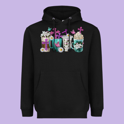 Heavyweight Hoodie blessed coffee cups