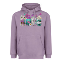 Lavender blessed coffee cups Heavyweight Hoodie - texasbilliewilder