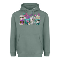 Sage blessed coffee cups Heavyweight Hoodie - texasbilliewilder