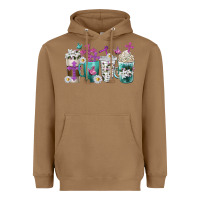 Toasted Coconut blessed coffee cups Heavyweight Hoodie - texasbilliewilder