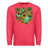 Cardinal texas map Premium Sweatshirt - Zillion Design Studio