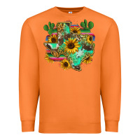 Carrot texas map Premium Sweatshirt - Zillion Design Studio