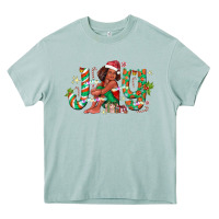 Arona Joy Girl Black Heavy Core Tee - CowhideDigitalArt