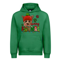Emerald merry pawmas christmas yorkie Urban Hoodie - Jasminsmagicworld
