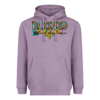 Lavender blessed life western Heavyweight Hoodie - texasbilliewilder