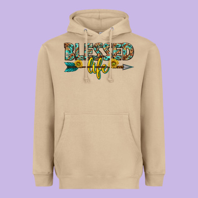 Heavyweight Hoodie blessed life western