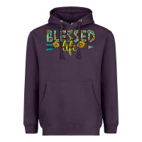 Plum blessed life western Heavyweight Hoodie - texasbilliewilder