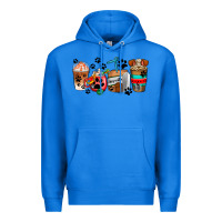 True Royal dogs coffee cups Premium Hoodie - AdoDesignShop