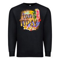 Black tan tipsy summer Premium Sweatshirt - texasbilliewilder
