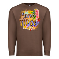 Chestnut tan tipsy summer Premium Sweatshirt - texasbilliewilder