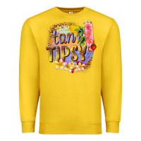 Lemon tan tipsy summer Premium Sweatshirt - texasbilliewilder