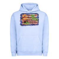 Pigment Grape Ice American flag halloween background Urban Hoodie - JahusDesignShop