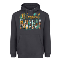 Smoke blessed mini with leopard and aztec Heavyweight Hoodie - texasbilliewilder