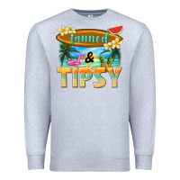 Heather Grey tanned and tipsy Premium Sweatshirt - texasbilliewilder