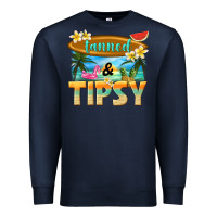 Navy tanned and tipsy Premium Sweatshirt - texasbilliewilder