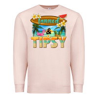 Pale Pink tanned and tipsy Premium Sweatshirt - texasbilliewilder