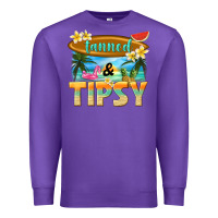 Purple tanned and tipsy Premium Sweatshirt - texasbilliewilder