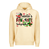 Pina Colada santa's favorite sonographer Premium Hoodie - AdoDesignShop