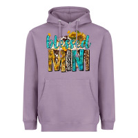 Lavender blessed mini with sunflowers Heavyweight Hoodie - texasbilliewilder
