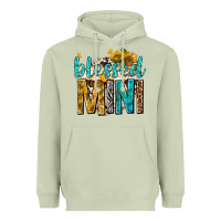 Matcha blessed mini with sunflowers Heavyweight Hoodie - texasbilliewilder