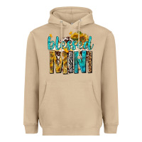 Mushroom blessed mini with sunflowers Heavyweight Hoodie - texasbilliewilder