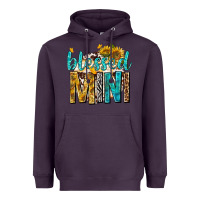 Plum blessed mini with sunflowers Heavyweight Hoodie - texasbilliewilder