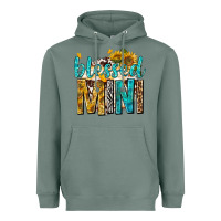 Sage blessed mini with sunflowers Heavyweight Hoodie - texasbilliewilder