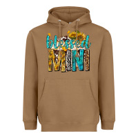Toasted Coconut blessed mini with sunflowers Heavyweight Hoodie - texasbilliewilder