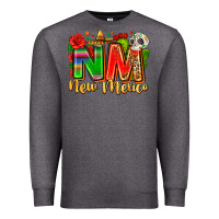 Charcoal Heather new mexico Premium Sweatshirt - Zillion Design Studio