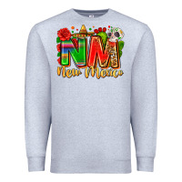 Heather Grey new mexico Premium Sweatshirt - Zillion Design Studio