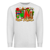 Oatmeal Heather new mexico Premium Sweatshirt - Zillion Design Studio