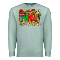 Seafoam new mexico Premium Sweatshirt - Zillion Design Studio