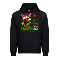 Merry Pawmas Christmas German Shepherd Urban Hoodie | Teevron
