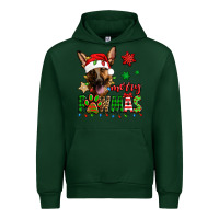 Forest Green merry pawmas christmas german shepherd Urban Hoodie - Jasminsmagicworld